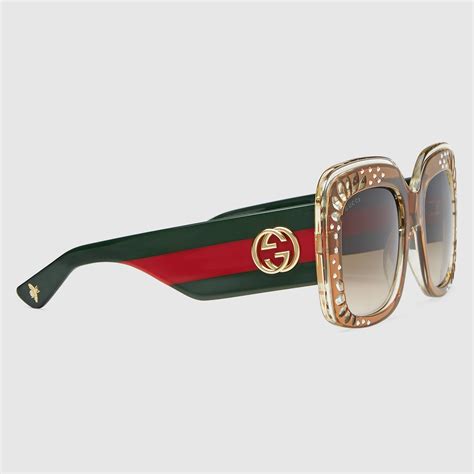 gucci bling sunglasses|Gucci sunglasses official website.